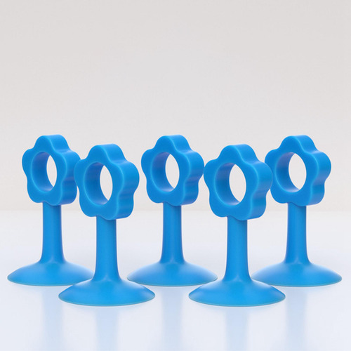 2 Paquete De 2-6 Topes De Puerta, Soporte De 45mmx45mmx67mm