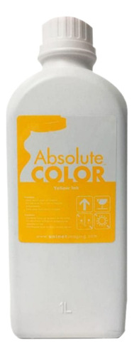 Litro Tinta Para Uso En Epson Yellow L566, L 566, L-566