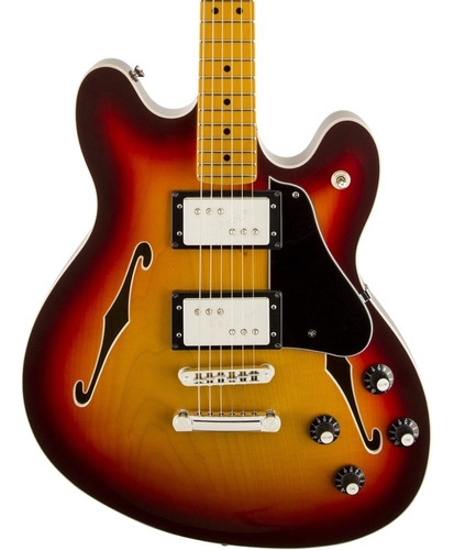 Guitarra Eléctrica Fender Starcaster De Media Caja - Colores