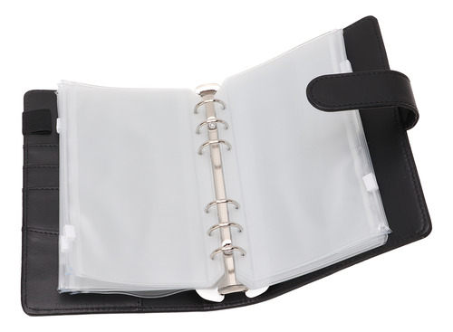 Cuaderno De Cuero Con Bolsillo Económico Con Cremallera, Cua