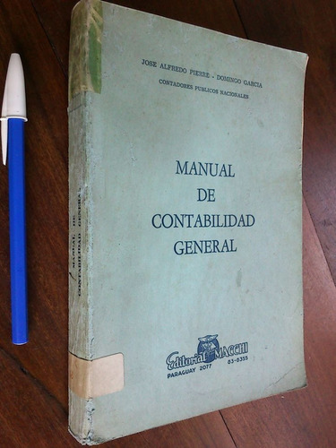 Manual De Contabilidad General - Pierre / Domingo García