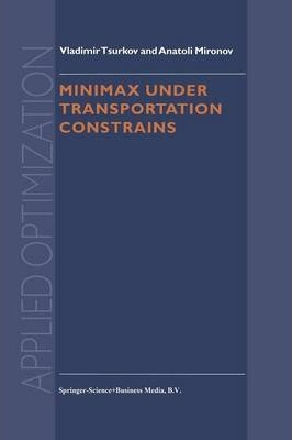 Libro Minimax Under Transportation Constrains - Vladimir ...