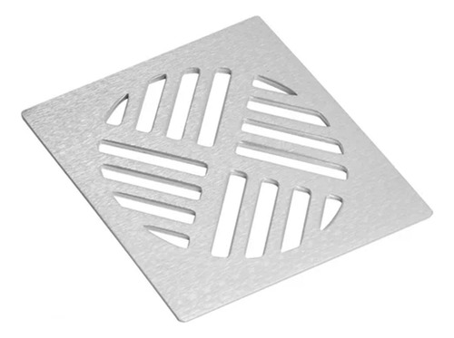 Grelha Quadrada Alumínio N16 Caixa Sifonada 150mm Amanco