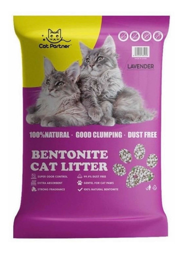 Arena Sanitaria Cat Partner Aroma Lavanda - Pack 16kg Gatos