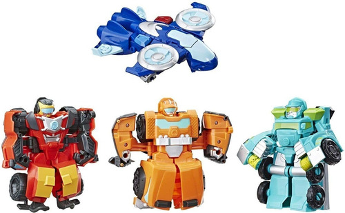 Set Transformers Rescue Bots Equipo De Academia De Rescate
