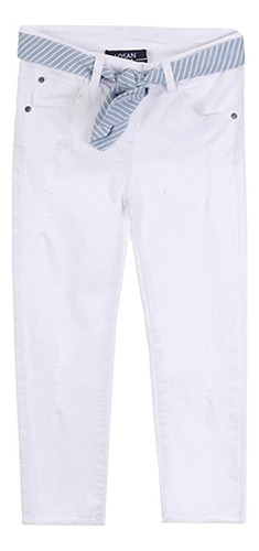 Jeans De Niña Con Cinto Para Mod.014-9011al Marca Losan®