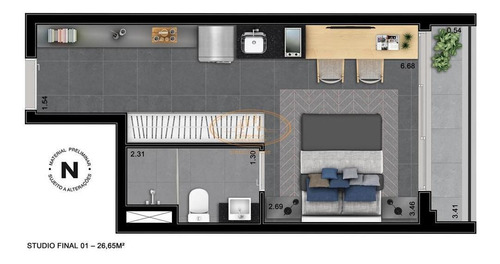 Apartamento Com 2 Dormitório(s) Localizado(a) No Bairro Consolação Em São Paulo / São Paulo - 3045:906311