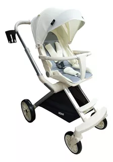 Carriola Silla De Paseo Para Bebe De Lujo Angelin Noni 999f Color Marfil