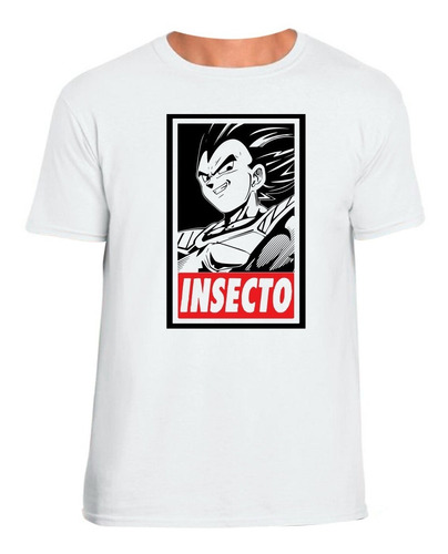 Camiseta Hombre Vegeta Insecto