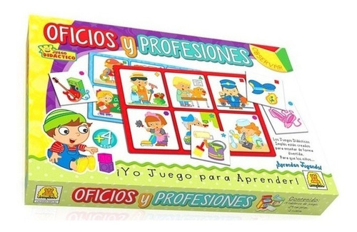 Juego Mesa Didactico Educativo Oficios Y Profesiones Implas