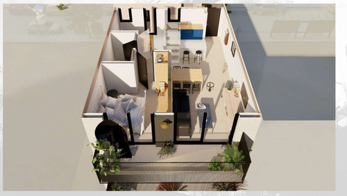 Depto 2 1/2 Amb Venta Victoria Terraza Propia