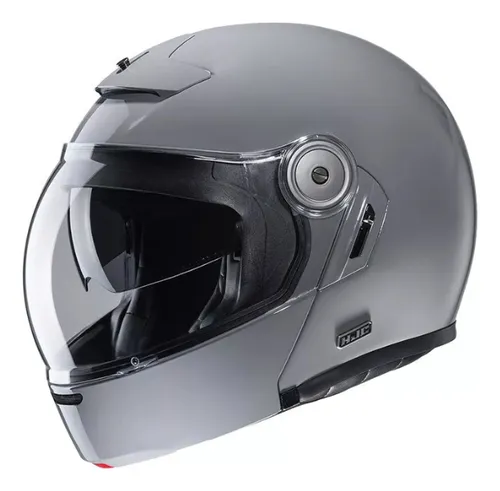 Casco Moto Hjc Rebatible V90 Sólido N Grey (t,l) - M2