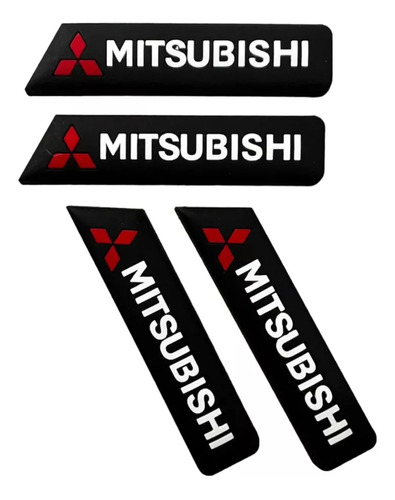 Tope Protector De Puertas Para Vehículos 4 Piezas Mitsubishi