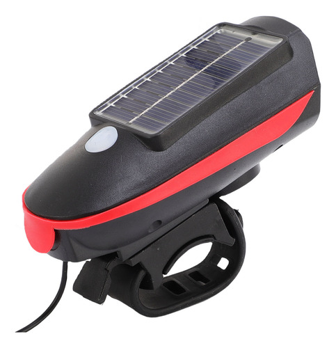 Faro Delantero Solar Para Bicicleta, 3 Modos, Resistente Al