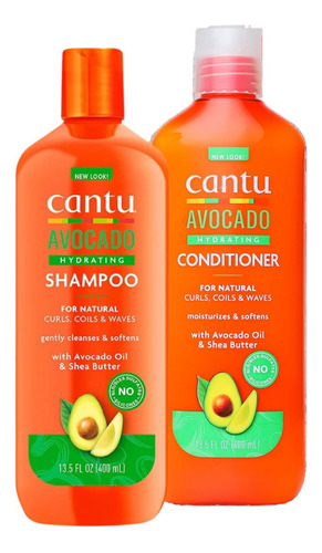 Pack Shampoo 400ml Y Acondicionador 400ml Avocado Cantu