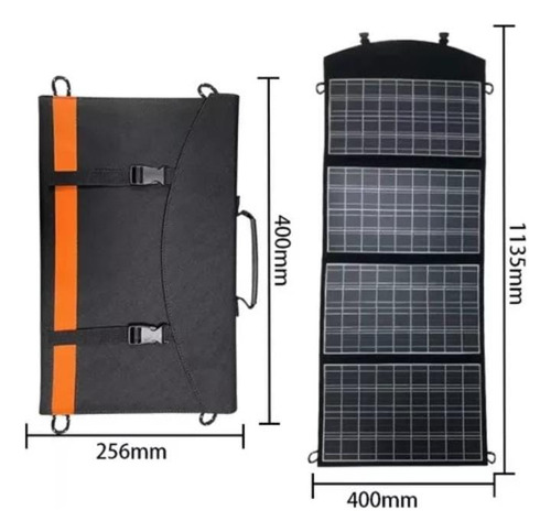 Generador Recargable 300w Antiapagon Portatil + Panel Solar