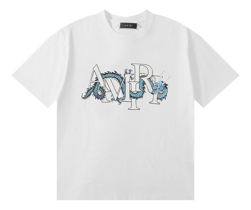 Estampado Unisex Del Dragón Amiri Primavera-verano 2023 De A