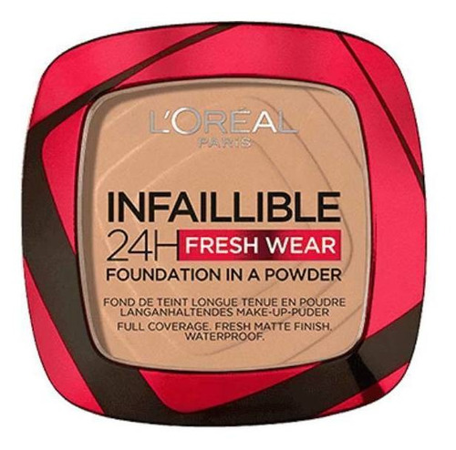 Imagen 1 de 1 de Base de maquillaje en polvo L'Oréal Paris Infaillible 24 hs Fresh wear Base en polvo tono 220 sand - 9g