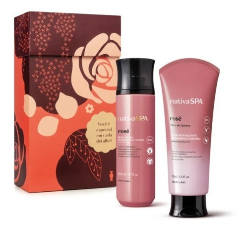 Kit Nativa Spa Rosé - Presente Dia Das Mães, O Boticário