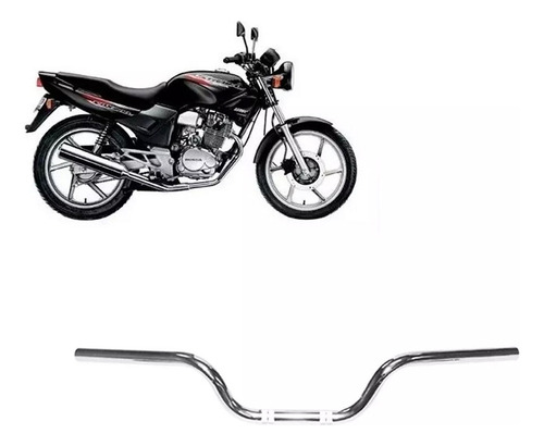 Guidão Cbx 200 Strada 1999 A 2003 Original Cromado