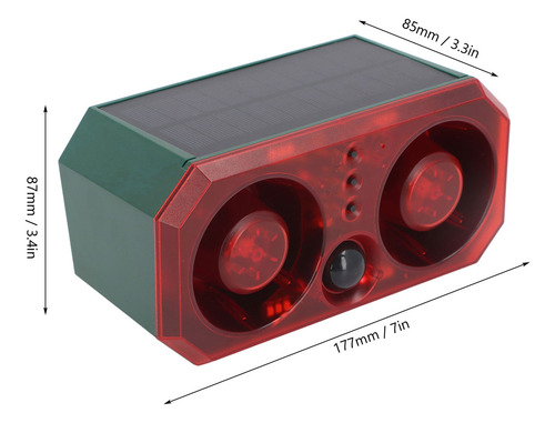 Luces De Alarma Para Perros Ladrando Con Sensor De Movimient