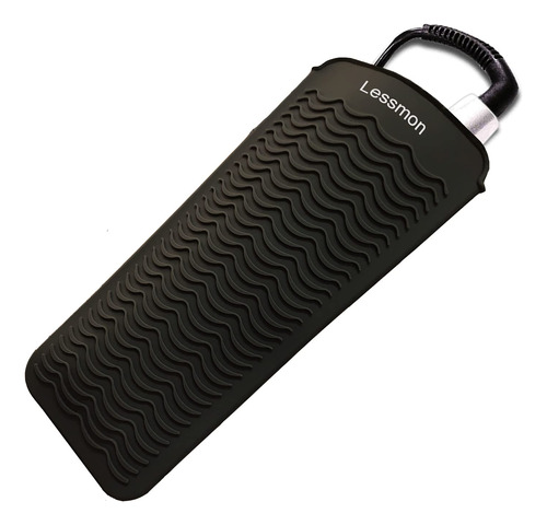 Heat Resistant Silicone Mat Pouch, Lessmon Hair Styling Too.