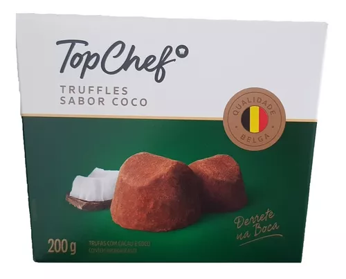 Trufa Chocolate Belga Coco Truffles Belgian 200g Importado