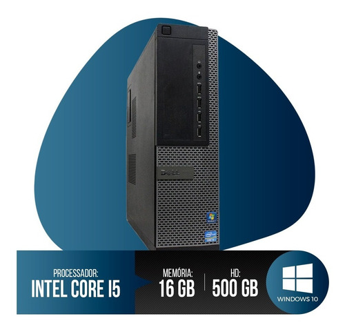 Pc Dell Optiplex Intel Core I5, 16gb Ram Ddr3, Hd 500gb