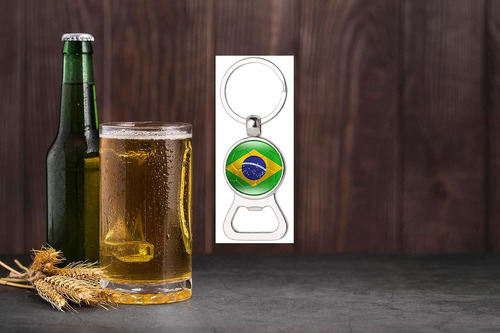 Llavero Abridor De Botellas De Con Bandera De Estados Unido