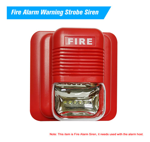 Alarma De Incendio, Alarma Estroboscópica, Alarma De Hotel,