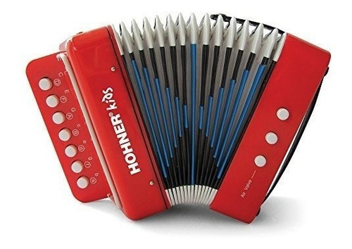 Imagen 1 de 3 de Hohner Kids Uc102r Efecto De Acordeon De Juguete Musical
