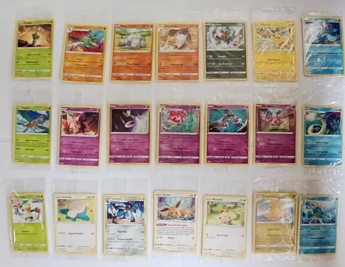 11 Cartas Vuala Pokemon Colección Promocional Foil Tarjetas