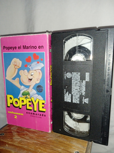 Película Vhs Popeye El Marino En Español Latino (Usado)