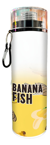 Termo Cilindro Banana Fish Amarillo