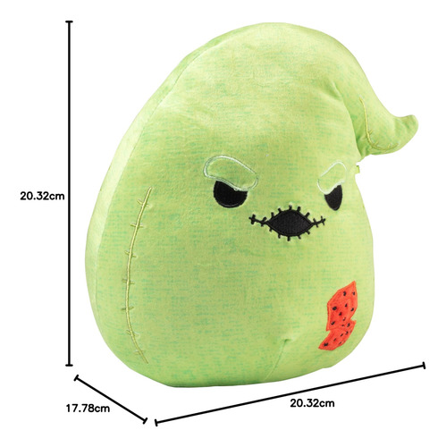 Peluche Suave Oogie Boogie 20 Cm Halloween Verde 2 Años
