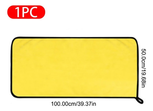 Toalla De Baño Absorbente Para Mascotas Suave 100x50 Cm