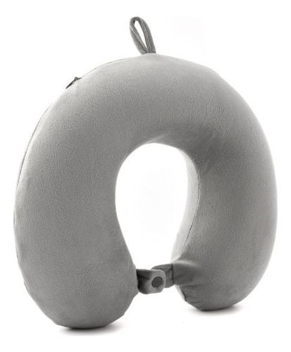 Almohada De Viaje Wanderlust Viscoelástica Memory Gris Gris
