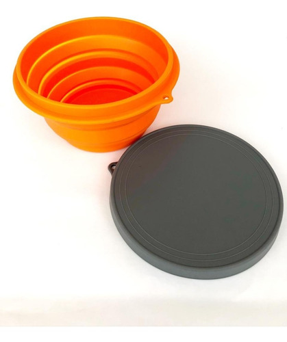Imagen 1 de 5 de Recipiente Silicon Plegable 1000 Ml