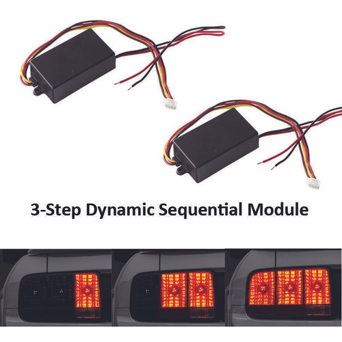 Cajas De Módulos Chase Flash Secuenciales De 3 Pasos Para Se