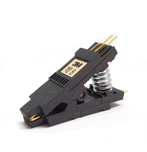 Pinza De Testeo 3m 8 Pin Soic Original Eeprom Auto Bios 