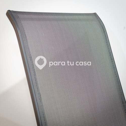 Imagen 6 de 10 de Juego De Jardin Sillas Sillones Mesa 7 Piezas Gris