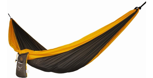 Hamaca  National Geographic Plegable Negro-amarillo