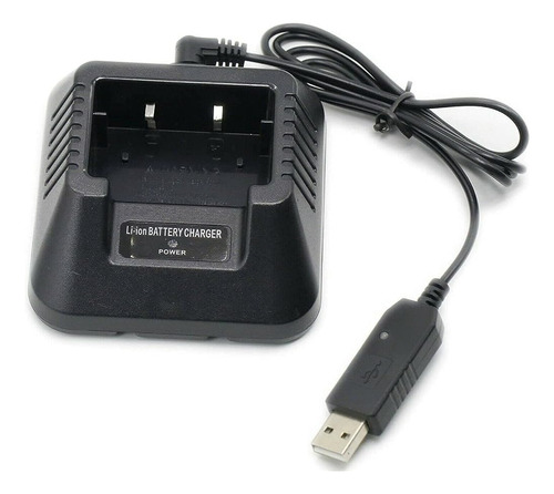 Cargador De Batería De Radio De Coche Usb Compatible Con Bao