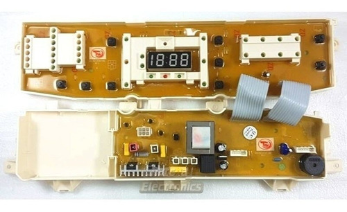 Tarjeta Control Lavadora Samsung Dc41-00195a 110v 10 Botones