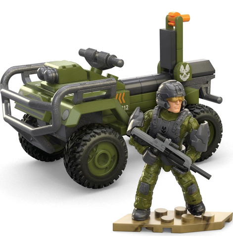 Mega Halo Juguete De Construcción Mongoose Del Fleetcom 79