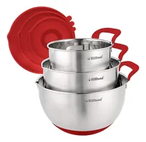 Comprar Cuencos Para Mezclar Hillbond Con Tapas Hermeticas Sin Bpa,