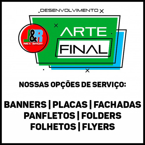 Arte Final Para Banners, Placas, Fachadas, Panfletos
