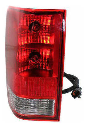 Left Driver Side Tail Light For 04-15 Nissan Titan; Capa Eei