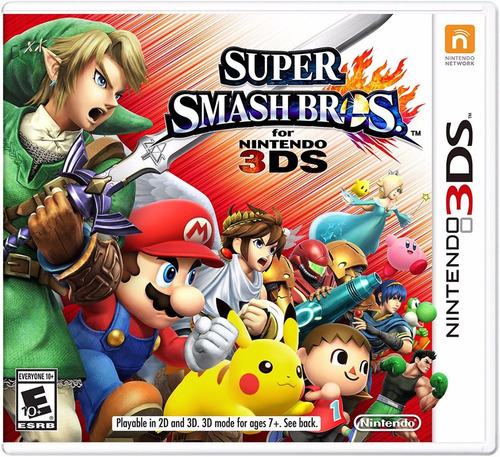 Super Smash Bros - Nintendo 3ds (físico) Id (Reacondicionado)