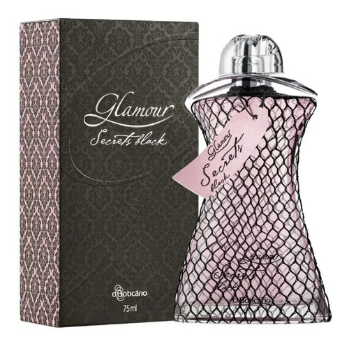 Imagem 3 de 3 de Deo Colônia Glamour Secrets Black 75ml - O Boticário